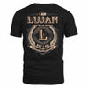 LUJAN 2K-101–Personalized Name Quote Apparel “I Am NAME May Not Be Perfect But I Am Limited Edition”