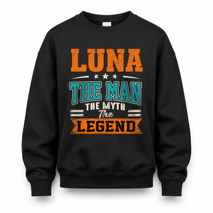 LUNA HH F007 The Man The Myth The Legend Personalized Shirt – Gift for Men