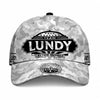 LUNDY TC01 HH79 Team Your Name Hat, Personalized Camo Baseball Cap, Custom Family Gift, Gift for Him Her