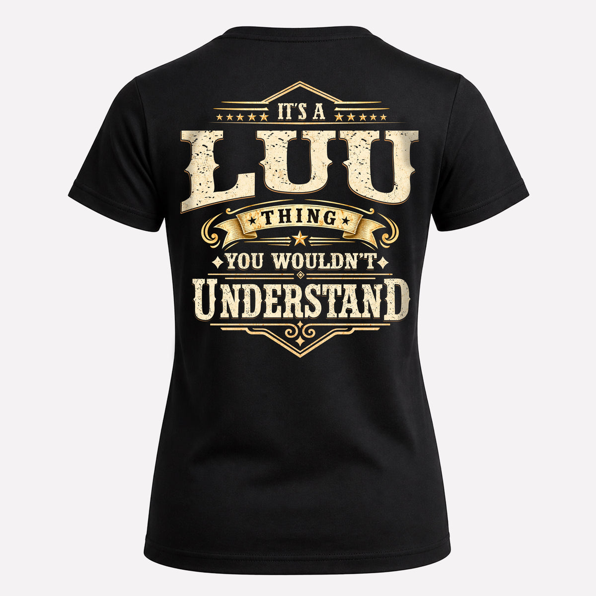 LUU HH-F003–Personalized Name Quote Apparel “It’s an NAME Thing You Wouldn’t Understand”