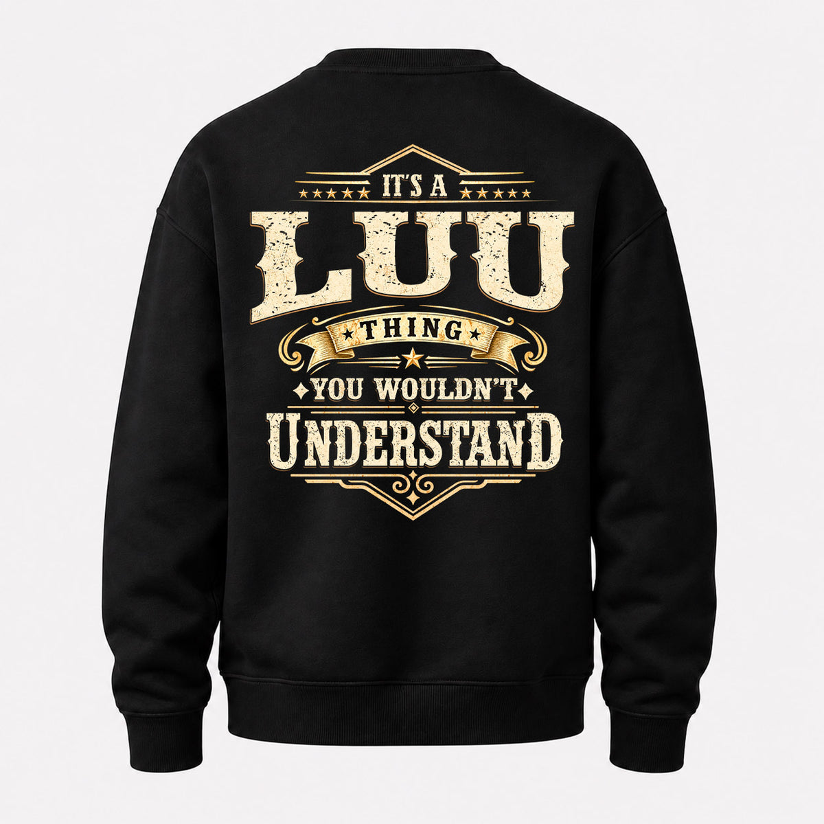 LUU HH-F003–Personalized Name Quote Apparel “It’s an NAME Thing You Wouldn’t Understand”