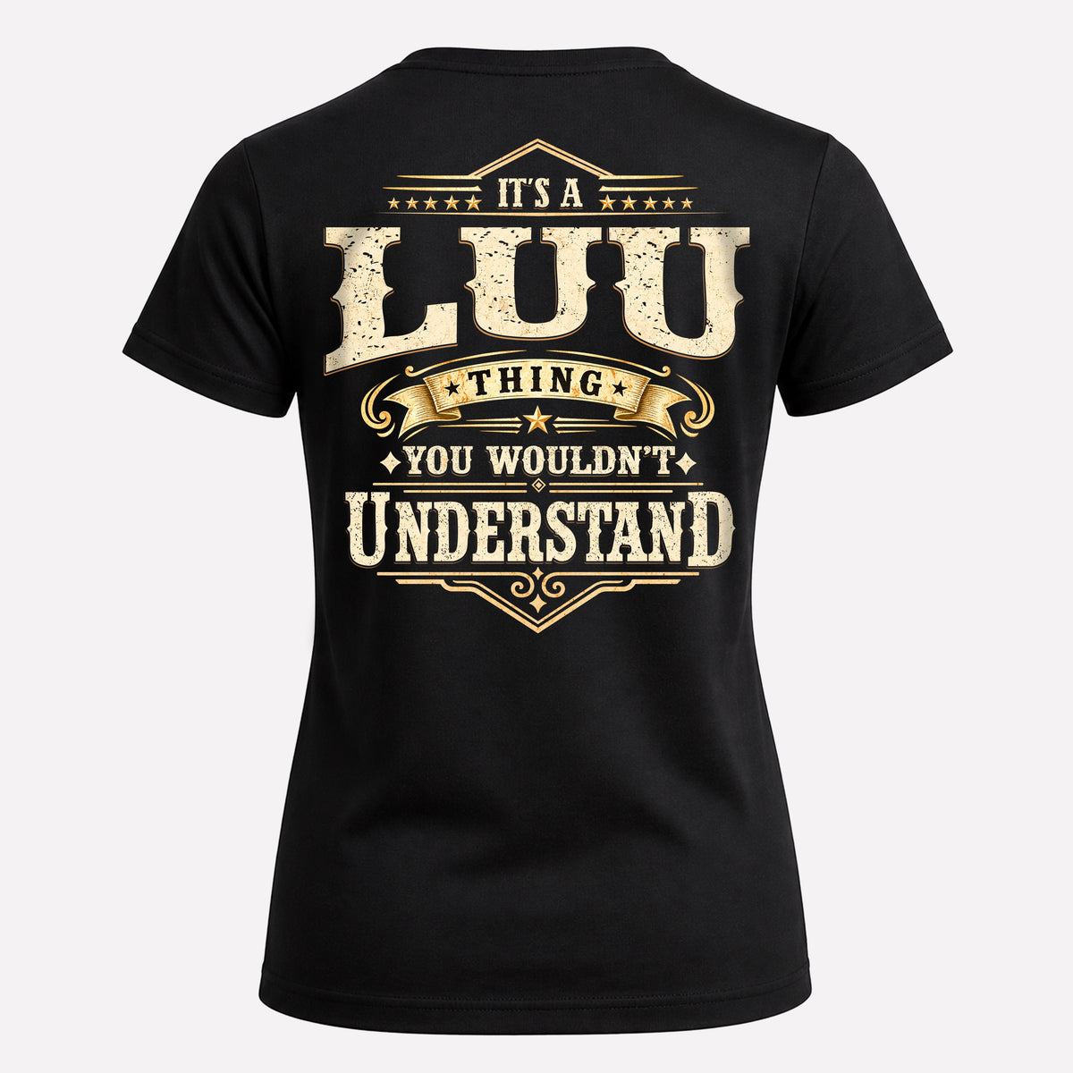 LUU HH-F003–Personalized Name Quote Apparel “It’s an NAME Thing You Wouldn’t Understand”
