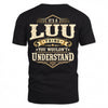 LUU HH-F003–Personalized Name Quote Apparel “It’s an NAME Thing You Wouldn’t Understand”