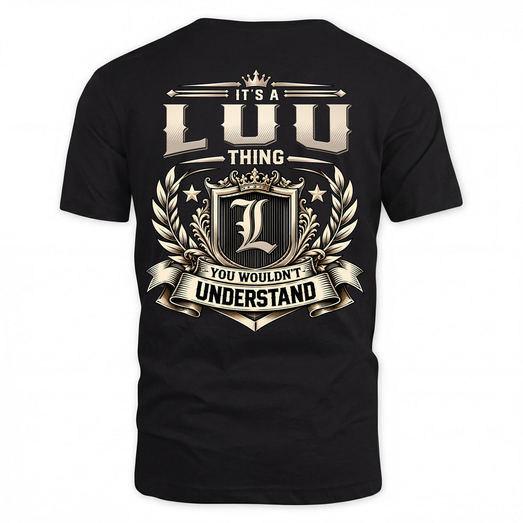 LUU HH-F006 Thing Personalized Name T Shirt – You Wouldn’t Understand