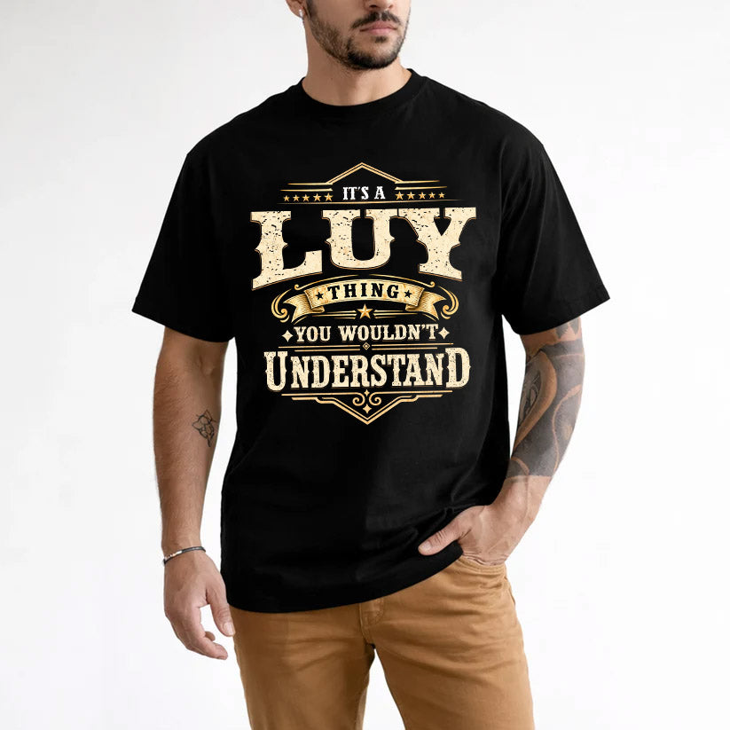 LUY HH-F009–Personalized Name Quote Apparel “It’s an NAME Thing You Wouldn’t Understand”