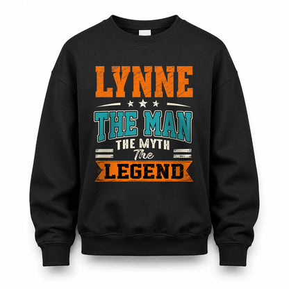 LYNNE HH F007 The Man The Myth The Legend Personalized Shirt – Gift for Men