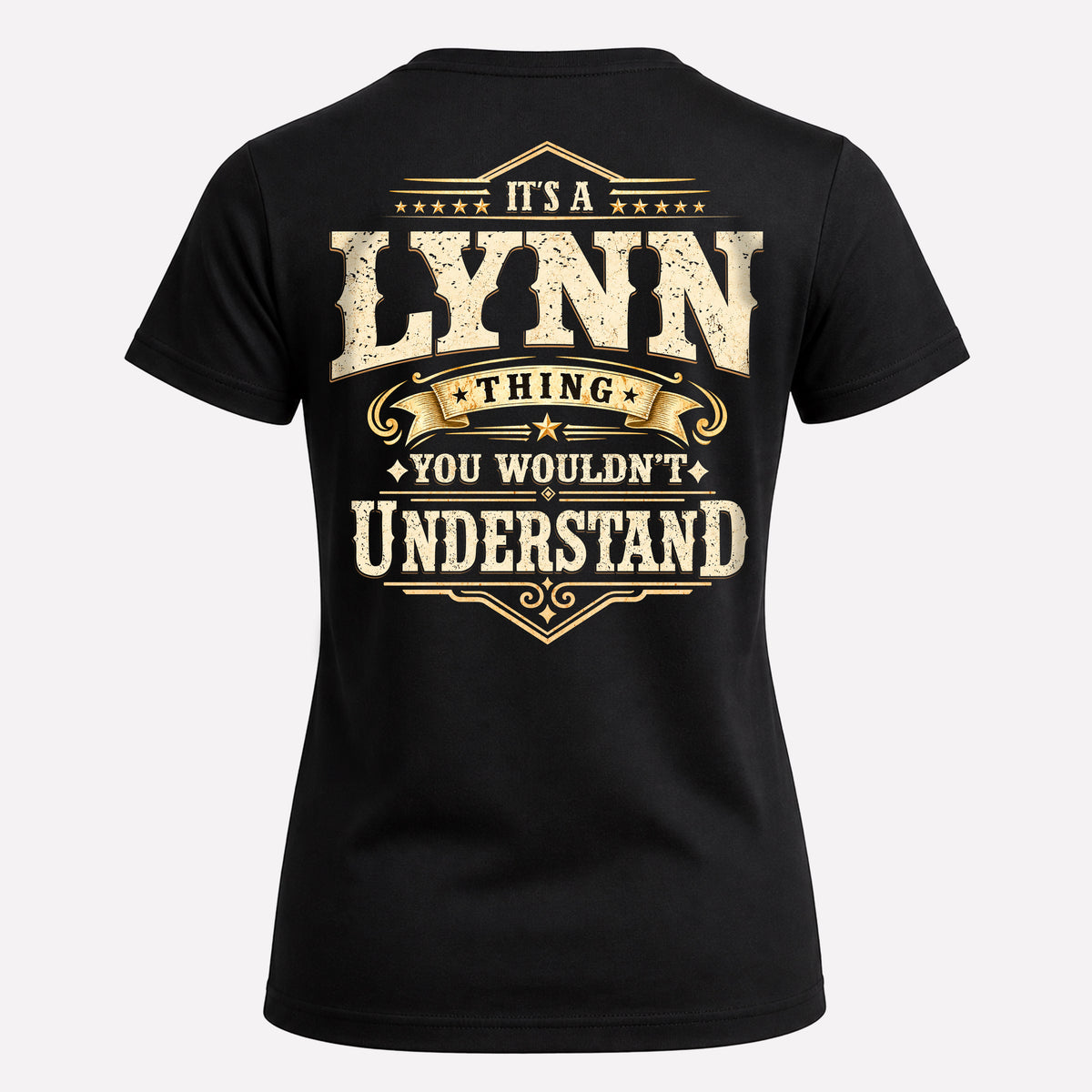 LYNN HH-F003–Personalized Name Quote Apparel “It’s an NAME Thing You Wouldn’t Understand”