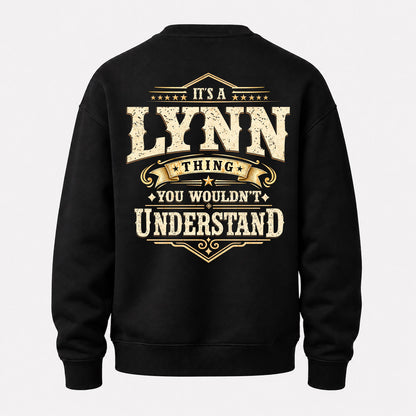 LYNN HH-F003–Personalized Name Quote Apparel “It’s an NAME Thing You Wouldn’t Understand”