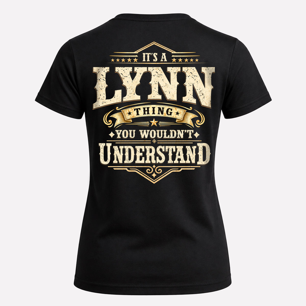 LYNN HH-F003–Personalized Name Quote Apparel “It’s an NAME Thing You Wouldn’t Understand”