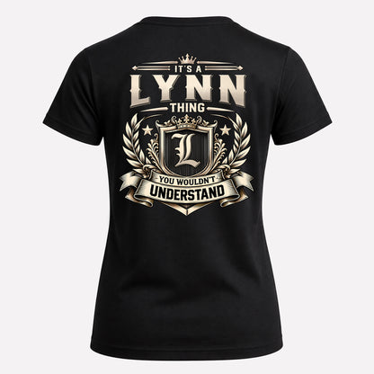 LYNN HH-F006 Thing Personalized Name T Shirt – You Wouldn’t Understand