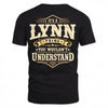 LYNN HH-F003–Personalized Name Quote Apparel “It’s an NAME Thing You Wouldn’t Understand”