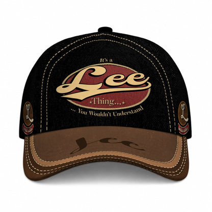 LEE  TC06 HH79 Personalized Distressed Baseball Cap, Custom Retro Trucker Hat, Statement Dad Cap