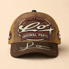 LO TC02 HH79  Personalized Name Baseball Cap, Vintage Retro Hat, Custom Gift for Him & Her