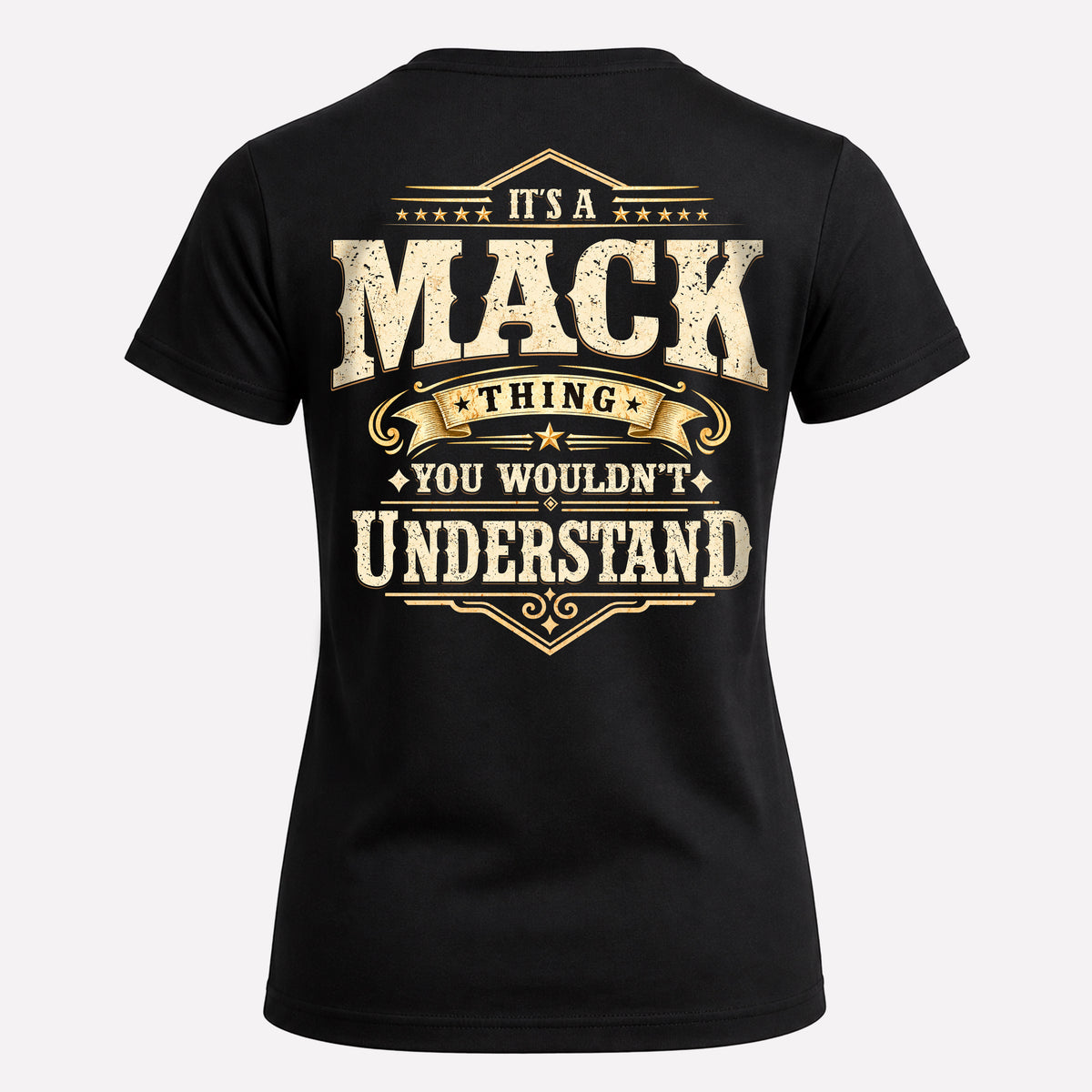MACK HH-F003–Personalized Name Quote Apparel “It’s an NAME Thing You Wouldn’t Understand”