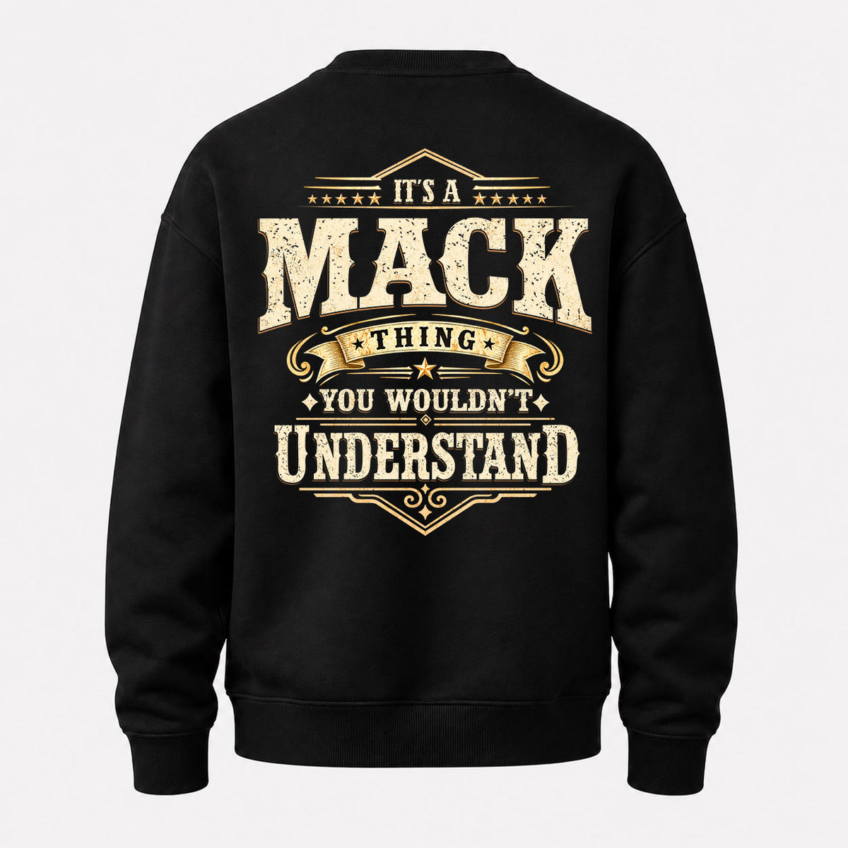 MACK HH-F003–Personalized Name Quote Apparel “It’s an NAME Thing You Wouldn’t Understand”