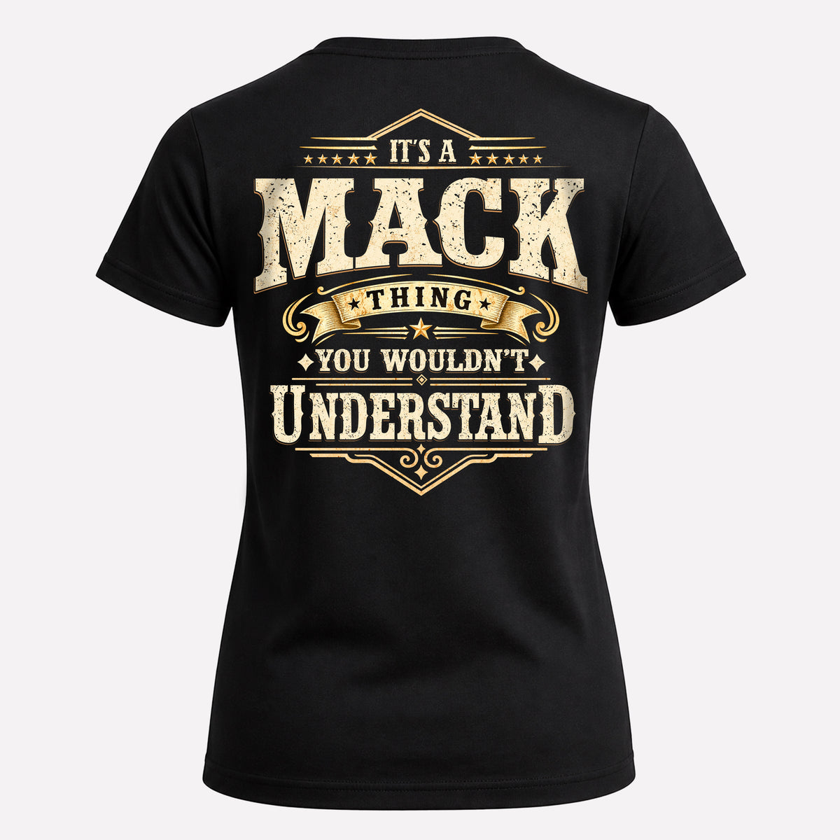 MACK HH-F003–Personalized Name Quote Apparel “It’s an NAME Thing You Wouldn’t Understand”