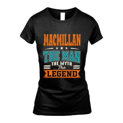MACMILLAN HH F007 The Man The Myth The Legend Personalized Shirt – Gift for Men