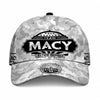 MACY TC01 HH79 Team Your Name Hat, Personalized Camo Baseball Cap, Custom Family Gift, Gift for Him Her