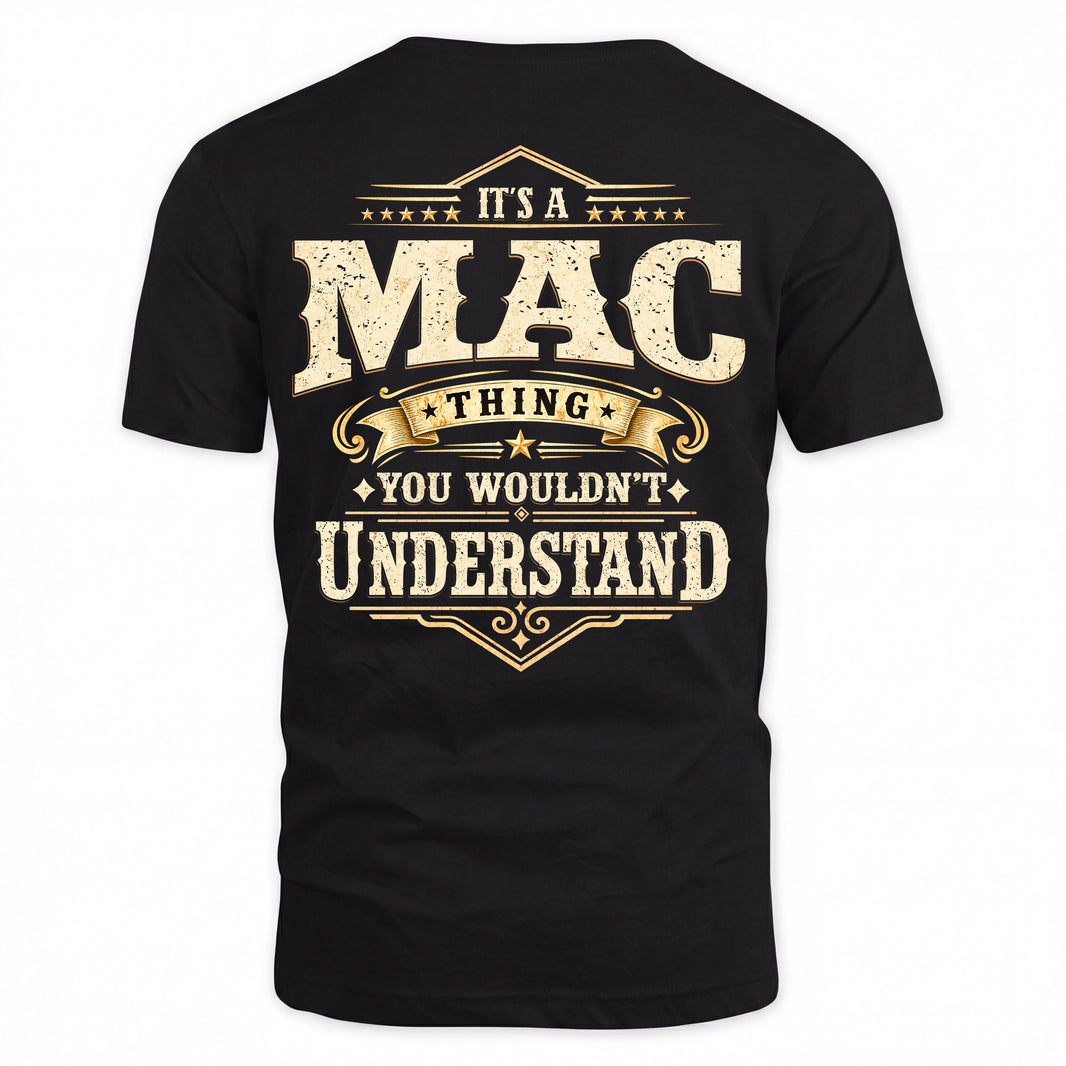 MAC HH-F003–Personalized Name Quote Apparel “It’s an NAME Thing You Wouldn’t Understand”