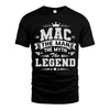 MAC HH F004 The Man The Myth The Legend Personalized Shirt – Gift for Men