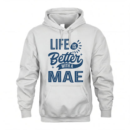 MAE HH88-K2–Personalized Name Quote T-Shirt Life Is Better With Unisex Gift