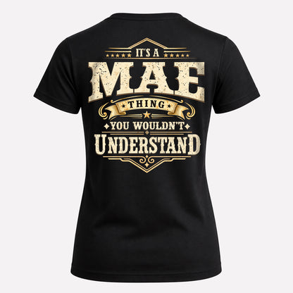 MAE HH-F003–Personalized Name Quote Apparel “It’s an NAME Thing You Wouldn’t Understand”