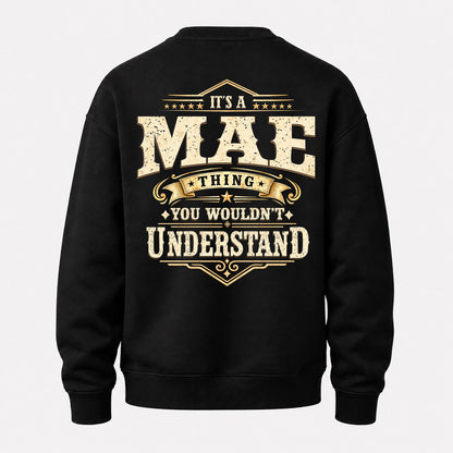 MAE HH-F003–Personalized Name Quote Apparel “It’s an NAME Thing You Wouldn’t Understand”
