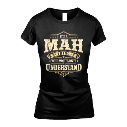 MAH HH-F009–Personalized Name Quote Apparel “It’s an NAME Thing You Wouldn’t Understand”