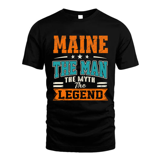 MAINE HH F007 The Man The Myth The Legend Personalized Shirt – Gift for Men