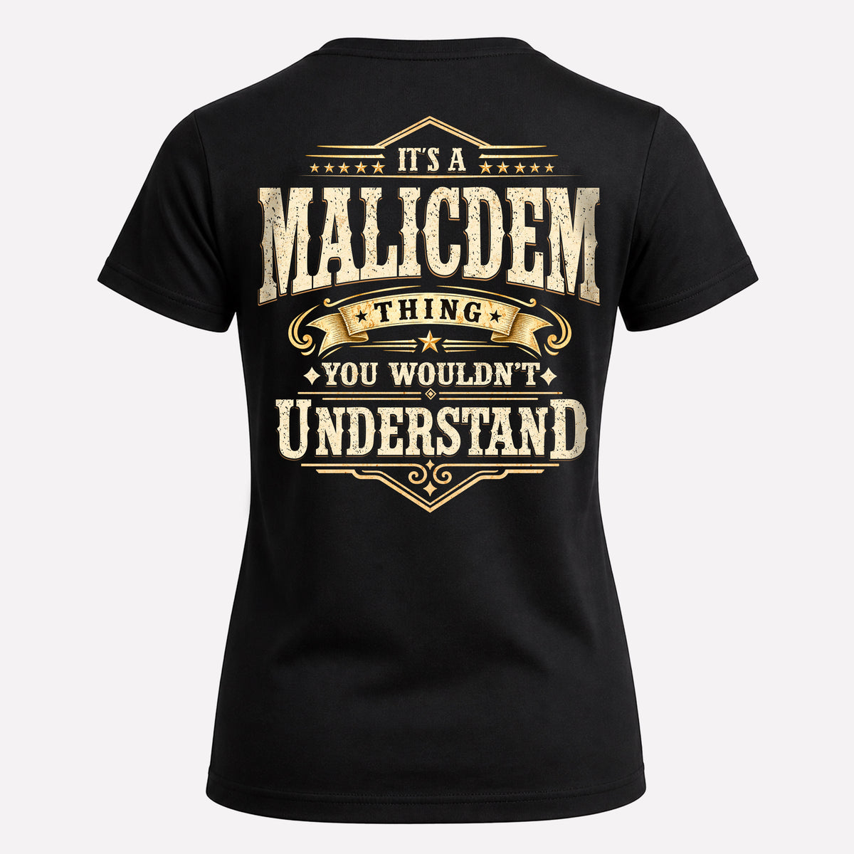 MALICDEM HH-F003–Personalized Name Quote Apparel “It’s an NAME Thing You Wouldn’t Understand”