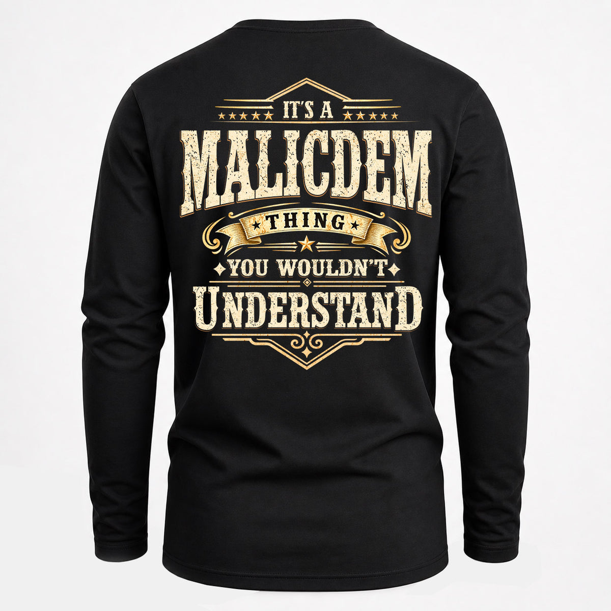 MALICDEM HH-F003–Personalized Name Quote Apparel “It’s an NAME Thing You Wouldn’t Understand”