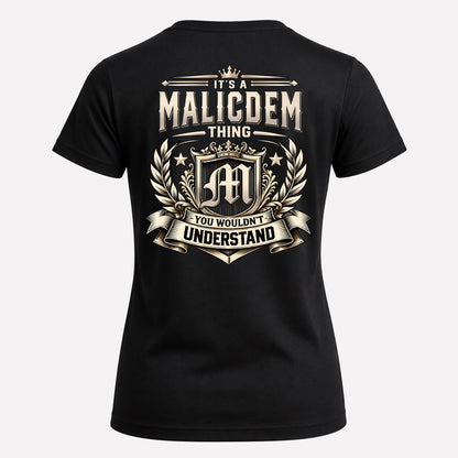 MALICDEM HH-F006 Thing Personalized Name T Shirt – You Wouldn’t Understand