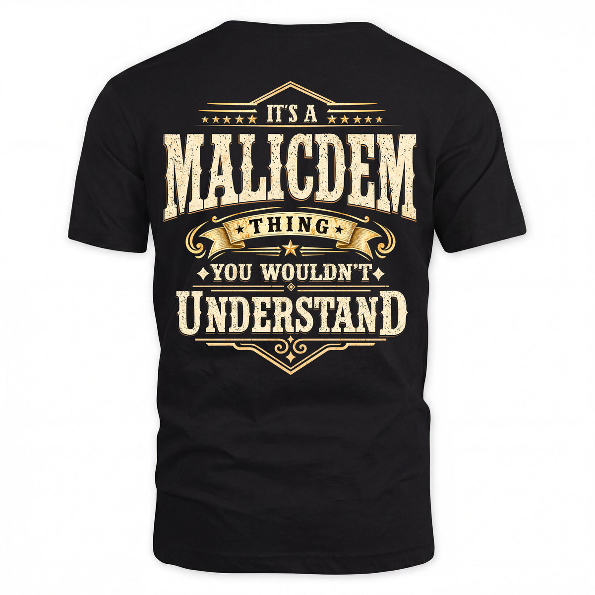 MALICDEM HH-F003–Personalized Name Quote Apparel “It’s an NAME Thing You Wouldn’t Understand”