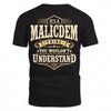 MALICDEM HH-F003–Personalized Name Quote Apparel “It’s an NAME Thing You Wouldn’t Understand”