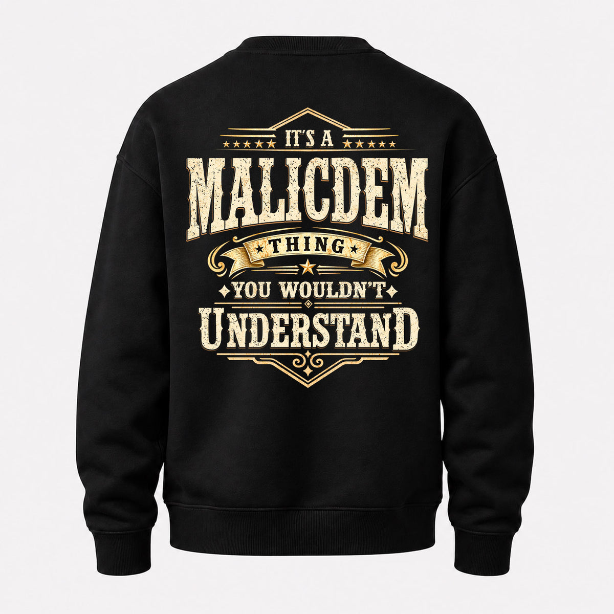 MALICDEM HH-F003–Personalized Name Quote Apparel “It’s an NAME Thing You Wouldn’t Understand”