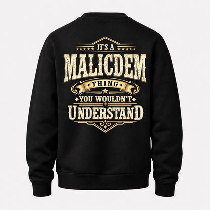 MALICDEM HH-F003–Personalized Name Quote Apparel “It’s an NAME Thing You Wouldn’t Understand”