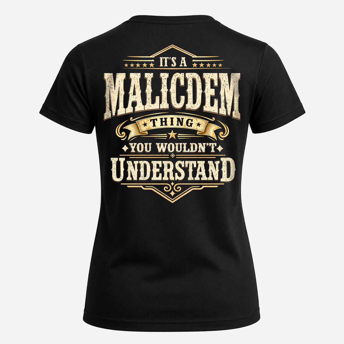 MALICDEM HH-F003–Personalized Name Quote Apparel “It’s an NAME Thing You Wouldn’t Understand”