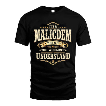 MALICDEM HH-F009–Personalized Name Quote Apparel “It’s an NAME Thing You Wouldn’t Understand”