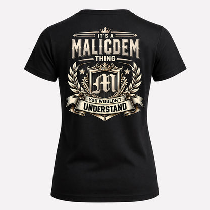 MALICDEM HH-F006 Thing Personalized Name T Shirt – You Wouldn’t Understand