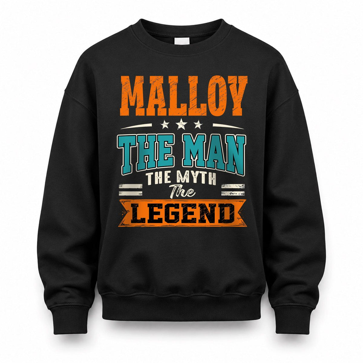 MALLOY HH F007 The Man The Myth The Legend Personalized Shirt – Gift for Men