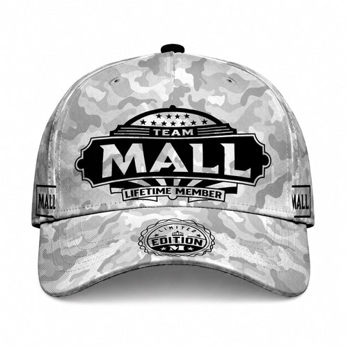 MALL TC01 HH79 Team Your Name Hat, Personalized Camo Baseball Cap, Custom Family Gift, Gift for Him Her
