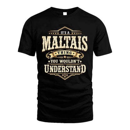 MALTAIS HH-F009–Personalized Name Quote Apparel “It’s an NAME Thing You Wouldn’t Understand”
