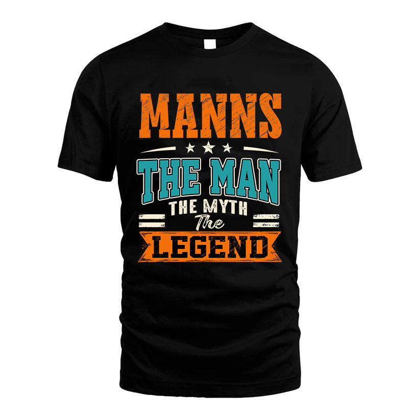 MANNS HH F007 The Man The Myth The Legend Personalized Shirt – Gift for Men