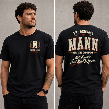 MANN W65-F6-168 – Personalized Original Issue Apparel “The Original NAME Certified One-of-One"