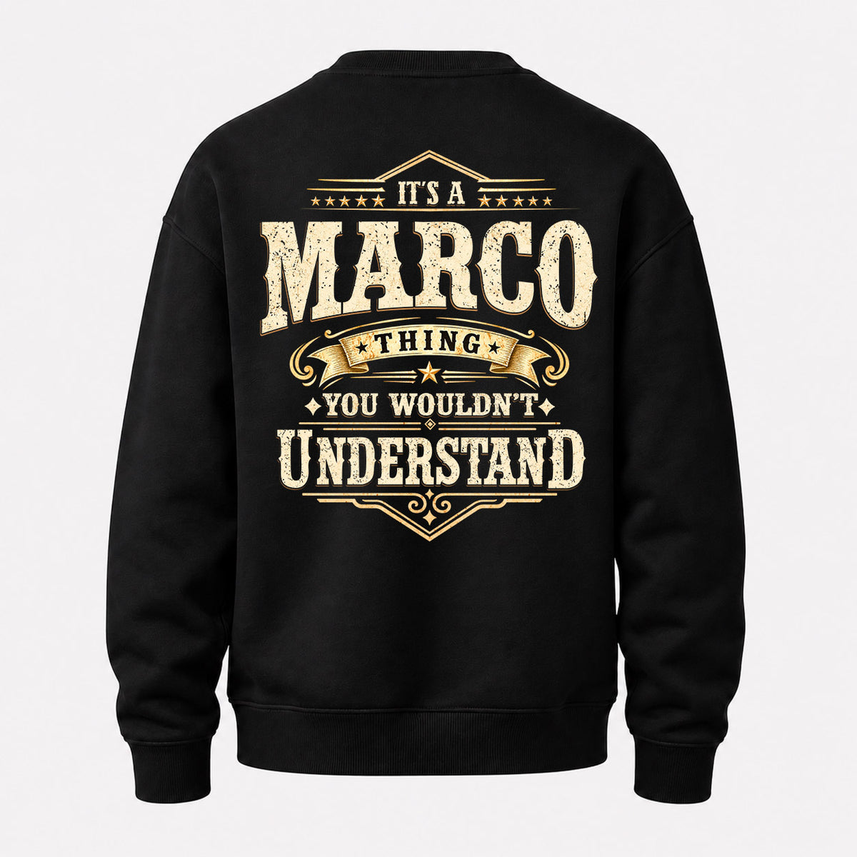 MARCO HH-F003–Personalized Name Quote Apparel “It’s an NAME Thing You Wouldn’t Understand”