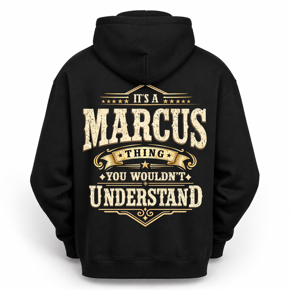 MARCUS HH-F003–Personalized Name Quote Apparel “It’s an NAME Thing You Wouldn’t Understand”