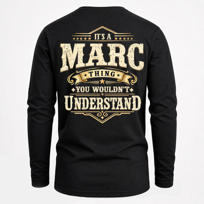 MARC HH-F003–Personalized Name Quote Apparel “It’s an NAME Thing You Wouldn’t Understand”