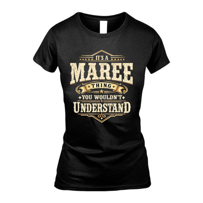 MAREE HH-F009–Personalized Name Quote Apparel “It’s an NAME Thing You Wouldn’t Understand”