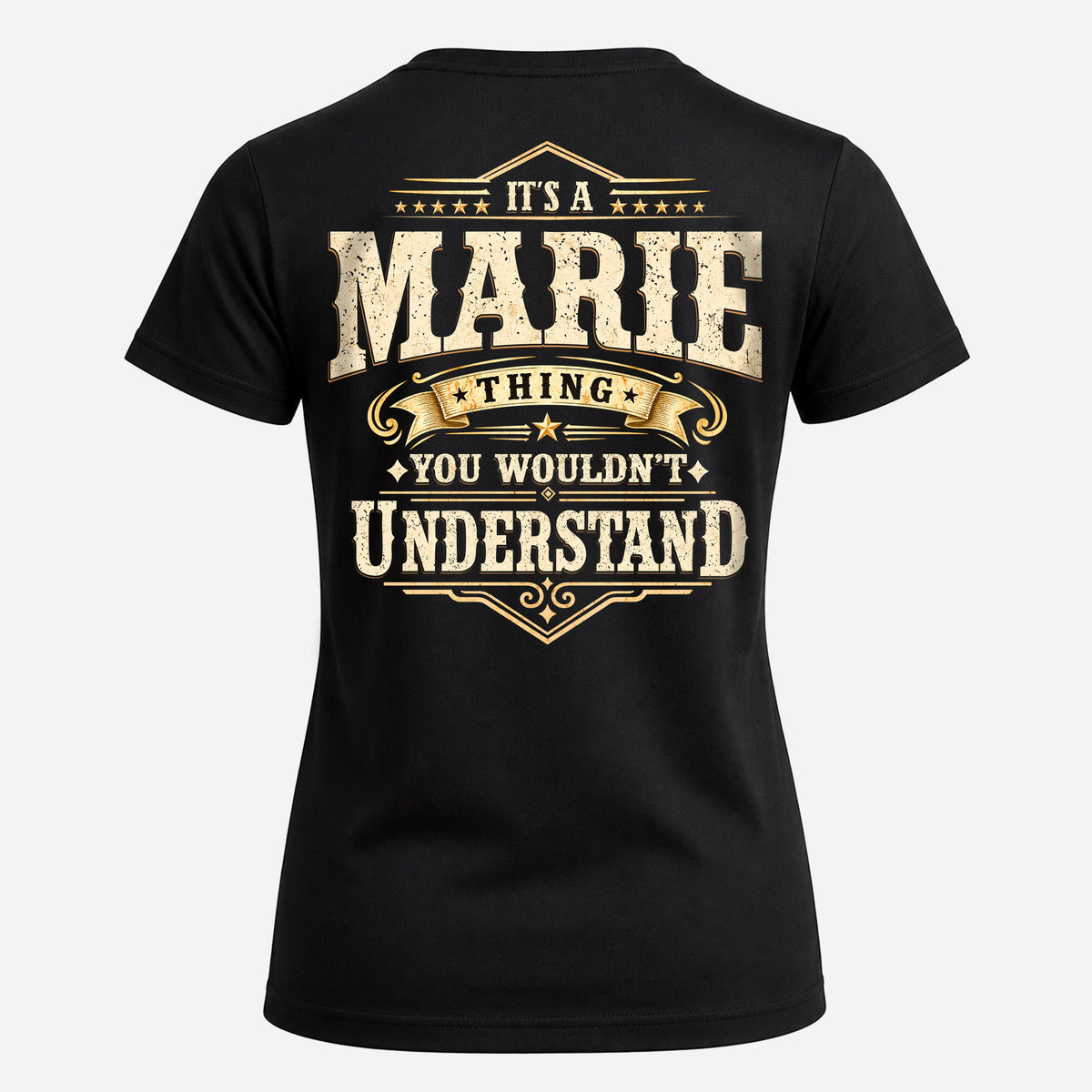 MARIE HH-F003–Personalized Name Quote Apparel “It’s an NAME Thing You Wouldn’t Understand”