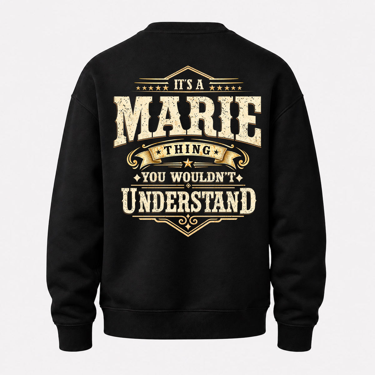 MARIE HH-F003–Personalized Name Quote Apparel “It’s an NAME Thing You Wouldn’t Understand”